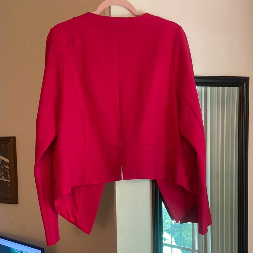 Torrid - Pink Cutaway Blazer, 2X - Picture 2 of 8